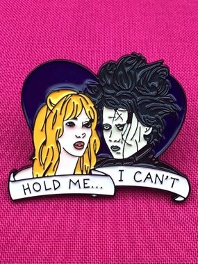 Scissorhands Enamel Pin